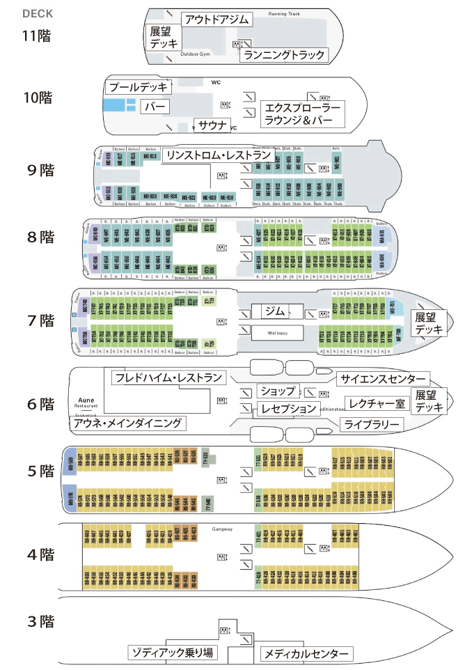 フロアマップ