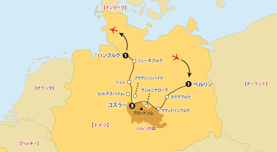 ドイツ西部の美しい秋景色へ～ルール地方からアイフェルの森、モーゼル渓谷～ 10日間pc