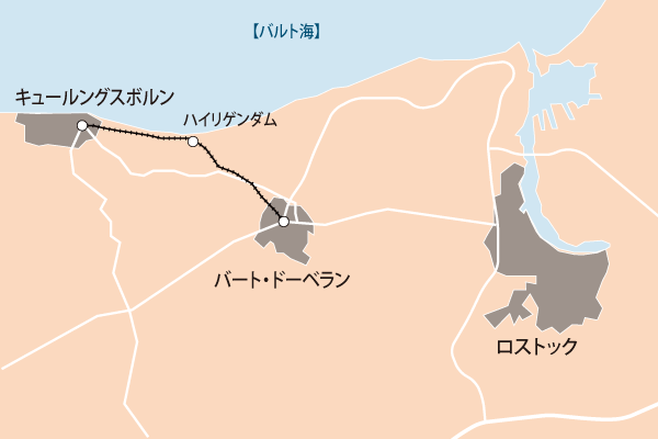 モリー号路線地図