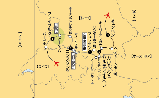 黒い森地図sp