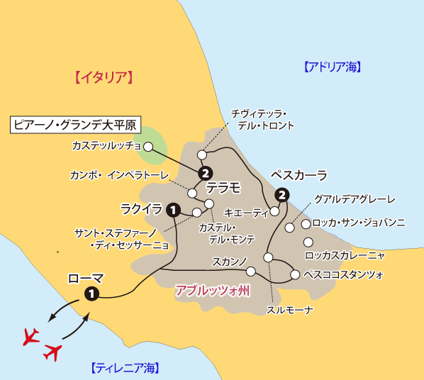 アブルッツォ地図sp