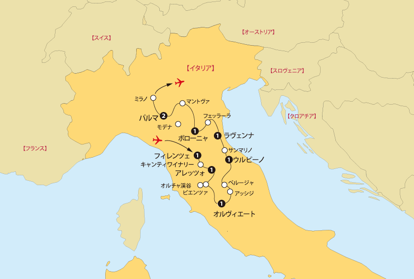 Cサルデーニャコルシカ地図pc