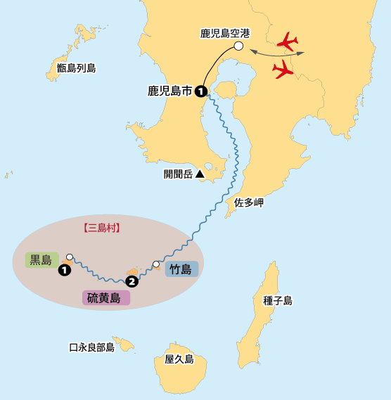 三島３島巡り地図sp