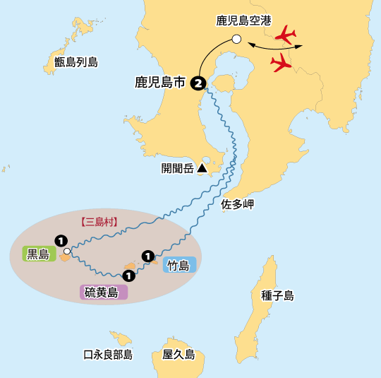 三島３島巡り地図sp