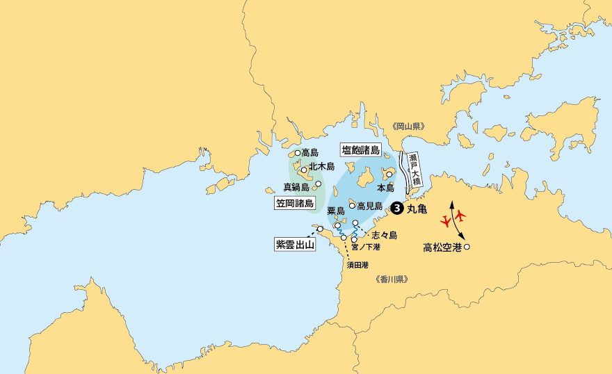 塩飽諸島地図pc