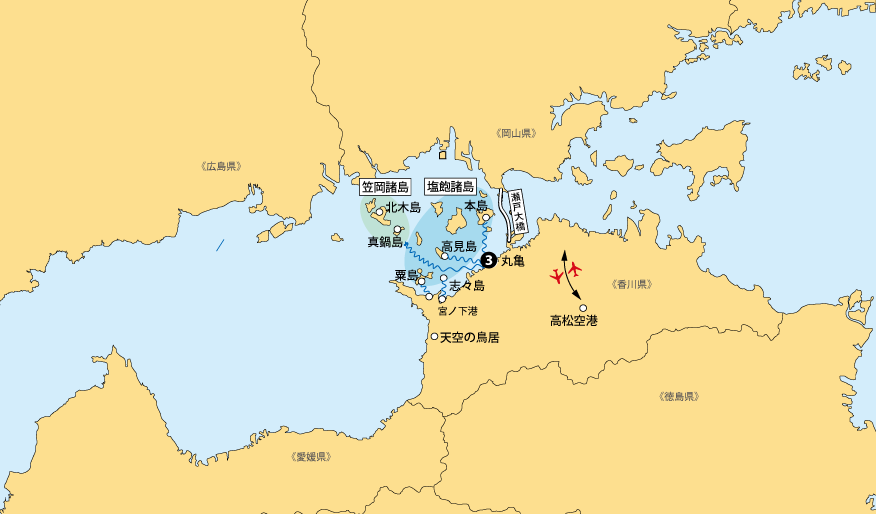 塩飽諸島地図pc