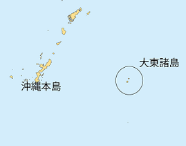 南北大東島地図pc