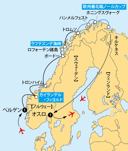 ハヴィラ・ヴォヤージュクルーズ地図