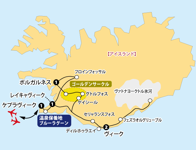アイスランド拡大地図sp