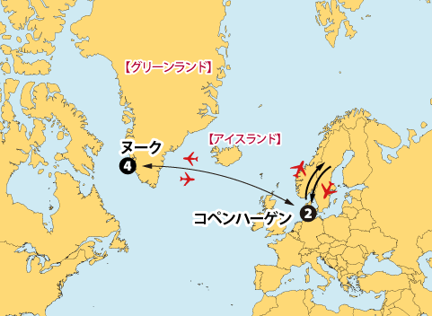 ヌークへの旅広域地図