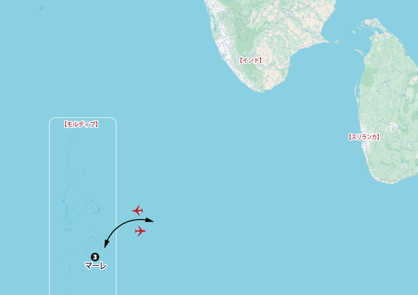 バングラデシュ8日間地図sp