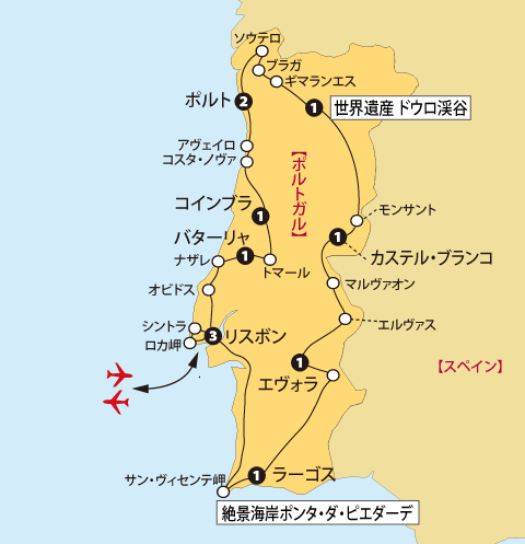 ポルトガル14地図sp
