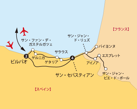 バスク地図sp