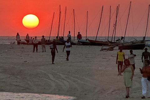 マダガスカル南西部の海