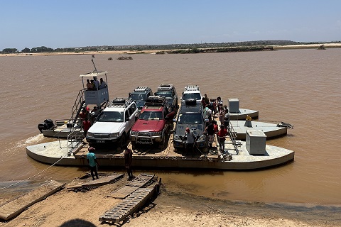 マダガスカル南西部の海