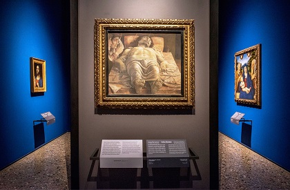 マンテーニャ「死せるキリスト」ブレラ絵画館