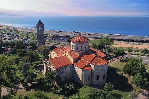 黒海とアヤソフィア/トラブゾン