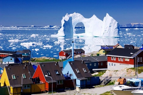 イルリサットの街並み