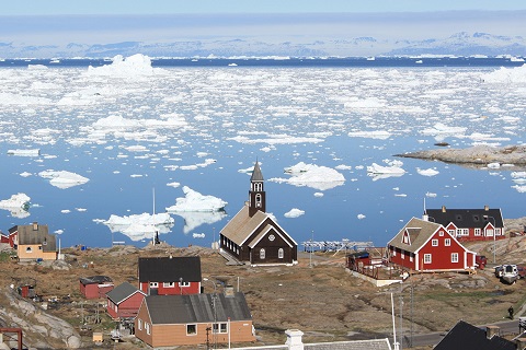 イルリサットの街並み