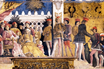 「結婚の間」ドゥカーレ宮/マントヴァ