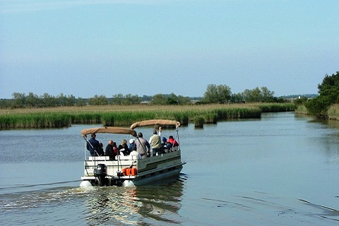 ポー川デルタ遊覧