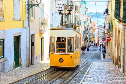 リスボンの街並み