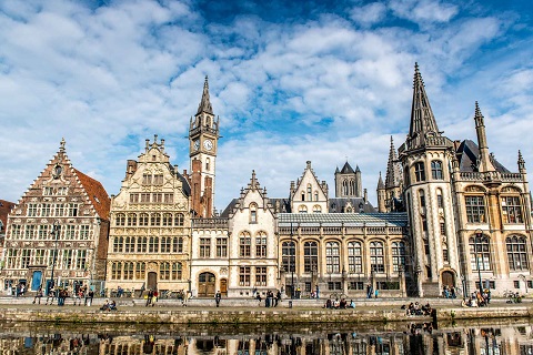 ゲントの街並み