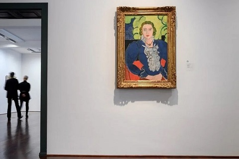 アンリ・マティス「青いブラウス」ベルン美術館 